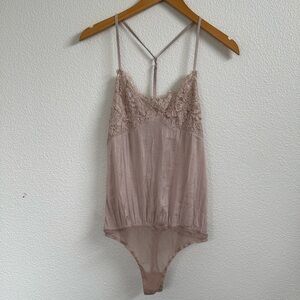 Free People Lace Bodysuit